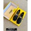 Fendi Croco Pattern Espadrilles Black with FF Baguette 2020