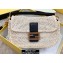 Fendi Natural Straw Medium Baguette Bag 2020