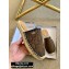 Dior CD Logo Oblique Canvas Espadrilles Mules Coffee 2020