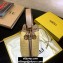 Fendi Embroidered FF Mon Tresor Mini Bucket Bag Beige Raffia Canvas 2020