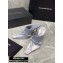 Alexander Wang Heel 10.5cm Satin Vanna Mules Gray 2020