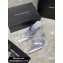 Alexander Wang Heel 10.5cm Satin Vanna Mules Gray 2020