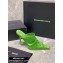 Alexander Wang Heel 10.5cm Satin Vanna Mules Green 2020