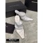 Alexander Wang Heel 10.5cm Satin Vanna Mules White 2020