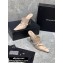 Alexander Wang Heel 10.5cm Satin Vanna Mules Nude 2020
