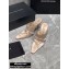 Alexander Wang Heel 10.5cm Satin Vanna Mules Nude 2020