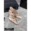 Alexander Wang Heel 10.5cm Satin Vanna Mules Nude 2020
