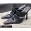Alexander Wang Heel 10.5cm Satin Vanna Mules Black 2020