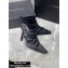Alexander Wang Heel 10.5cm Satin Vanna Mules Black 2020