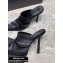 Alexander Wang Heel 10.5cm Satin Vanna Mules Black 2020