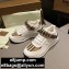 Burberry Logo Detail Leather and Vintage Check Sneakers White 2020