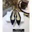 Dior J'Adior x Chiara Ferragni Slingback Ballet Flats Black 2020