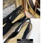 Dior J'Adior x Chiara Ferragni Slingback Ballet Flats Black 2020