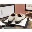 Gucci Leather Loafers White with Web and Interlocking G 2020