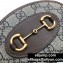 Gucci Horsebit 1955 Oval Coin Case 622040 GG Canvas Coffee 2020
