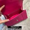 Balenciaga Hourglass Small Top Handle Bag in Crocodile Embossed Calfskin Fuchsia/Silver