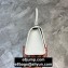 Balenciaga Hourglass XS Top Handle Bag in Grained Calfskin White
