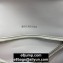Balenciaga Hourglass Small Top Handle Bag in Grained Calfskin White