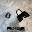 Balenciaga Hourglass XS Top Handle Bag in Grained Calfskin Black