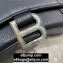 Balenciaga Hourglass XS Top Handle Bag in Grained Calfskin Black