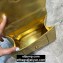 Balenciaga Hourglass Small Top Handle Bag in Crocodile Embossed Calfskin Gold