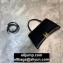 Balenciaga Hourglass Medium Top Handle Bag Black/Gold