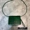 Balenciaga B. Small Bag in Crocodile Embossed Calfskin Green