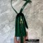 Balenciaga B. Small Bag in Crocodile Embossed Calfskin Green