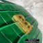Balenciaga B. Small Bag in Crocodile Embossed Calfskin Green