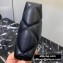 Balenciaga B. Quilted Leather Phone Holder Bag Black