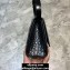 Balenciaga Hourglass Sling Bag Shoulder Bag Crocodile Embossed Calfskin Black