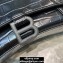 Balenciaga Hourglass Sling Bag Shoulder Bag Crocodile Embossed Calfskin Black