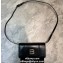 Balenciaga Hourglass Wallet On Chain Bag Black/Silver