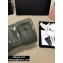 Chanel Heel 4.5cm Boots Patent Crinkled Dark Green/Black 2020