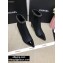 Chanel Heel Chain Ankle Boots Denim Black 2020