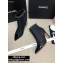 Chanel Heel Chain Ankle Boots Denim Black 2020