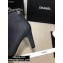 Chanel Heel Chain Ankle Boots Denim Black 2020