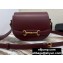 Celine Small Crécy bag in Satinated Calfskin 191363 Burgundy 2020