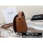 Celine Small Crécy bag in Satinated Calfskin 191363 Brown 2020