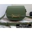 Celine Small Crécy bag in Satinated Calfskin 191363 Light Green 2020