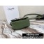 Celine Small Crécy bag in Satinated Calfskin 191363 Light Green 2020