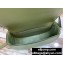 Celine Small Crécy bag in Satinated Calfskin 191363 Light Green 2020