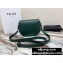 Celine Small Crécy bag in Satinated Calfskin 191363 Amazone Green 2020