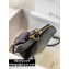 Givenchy ID Xbody Shoulder Bag in Crackling Leather Black 2020