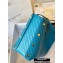 Givenchy Medium BOND Shopper Tote Bag in GIVENCHY Chain Embossed Leather Blue 2020