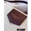 Givenchy Medium BOND Shopper Tote Bag in GIVENCHY Chain Embossed Leather Burgundy 2020