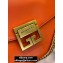 Givenchy Small GV3 Bag in Smooth Box Leather Orange