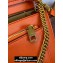 Givenchy Small GV3 Bag in Smooth Box Leather Orange