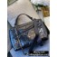 Givenchy ID Medium Bag in Crackling Leather Black/Silver 2020