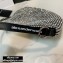 Alexander Wang Wangloc Fortune Cookie Bag With Crystal Rhinestone Chain Mesh Silver